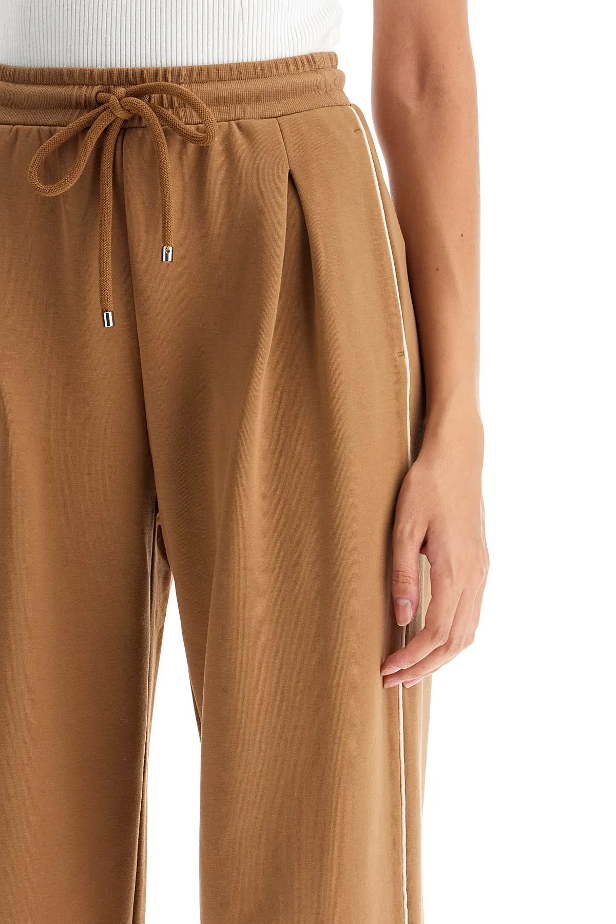 Max Mara Leisure 'Curve' Joggers With   Brown