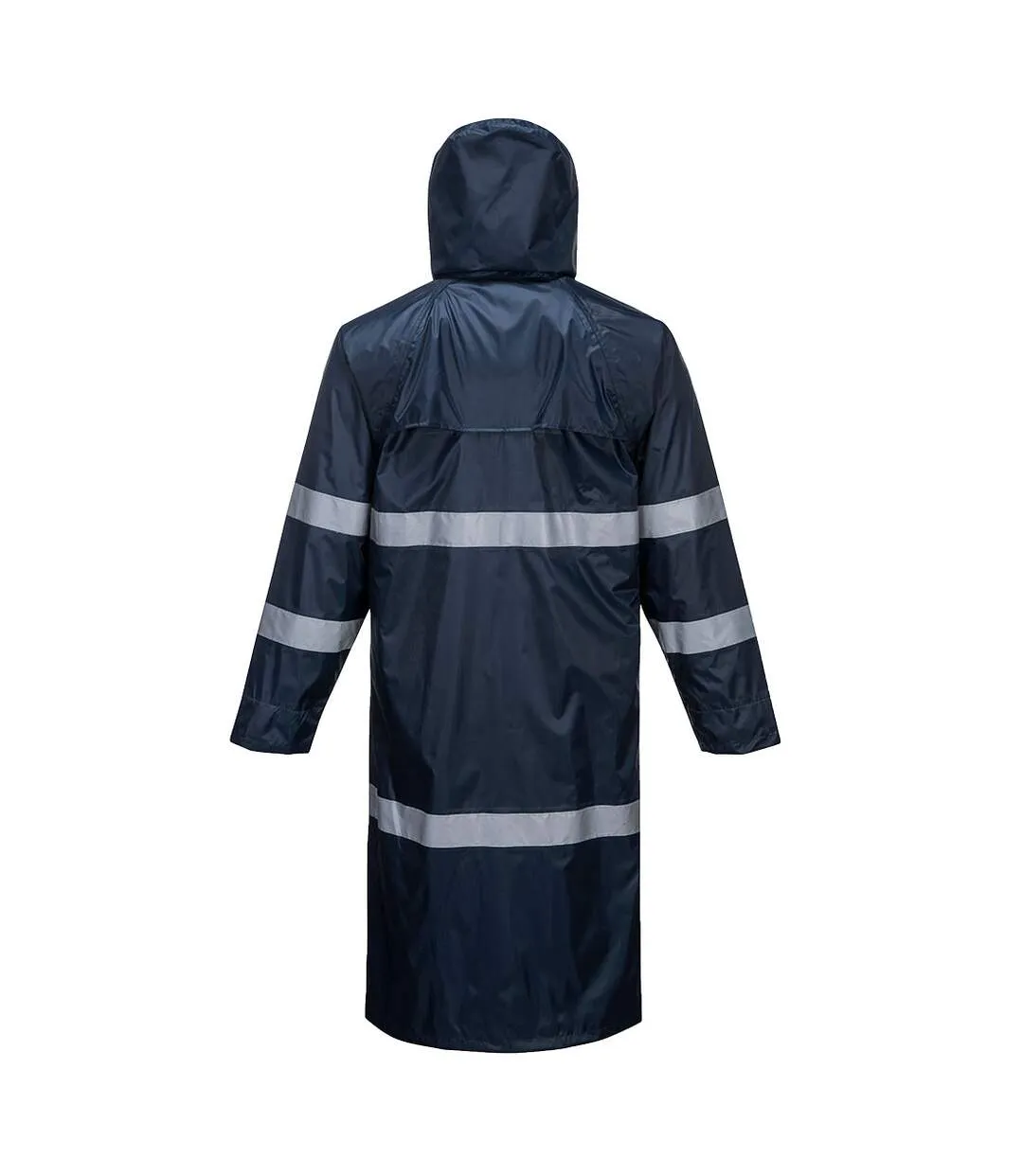 Mens classic iona raincoat navy Portwest