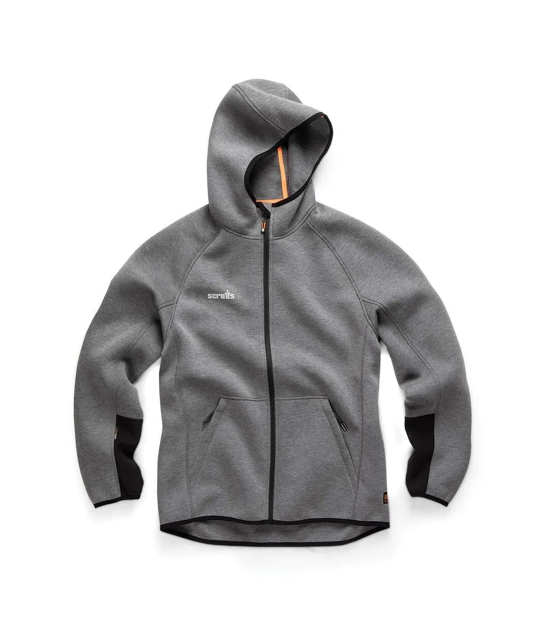 Mens trade air layer hoodie charcoal Scruffs