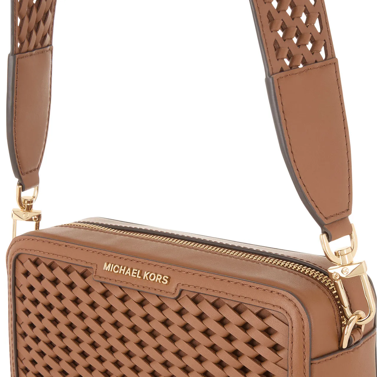 MICHAEL KORS Jet Set Camera Crossbody Bag - Luggage