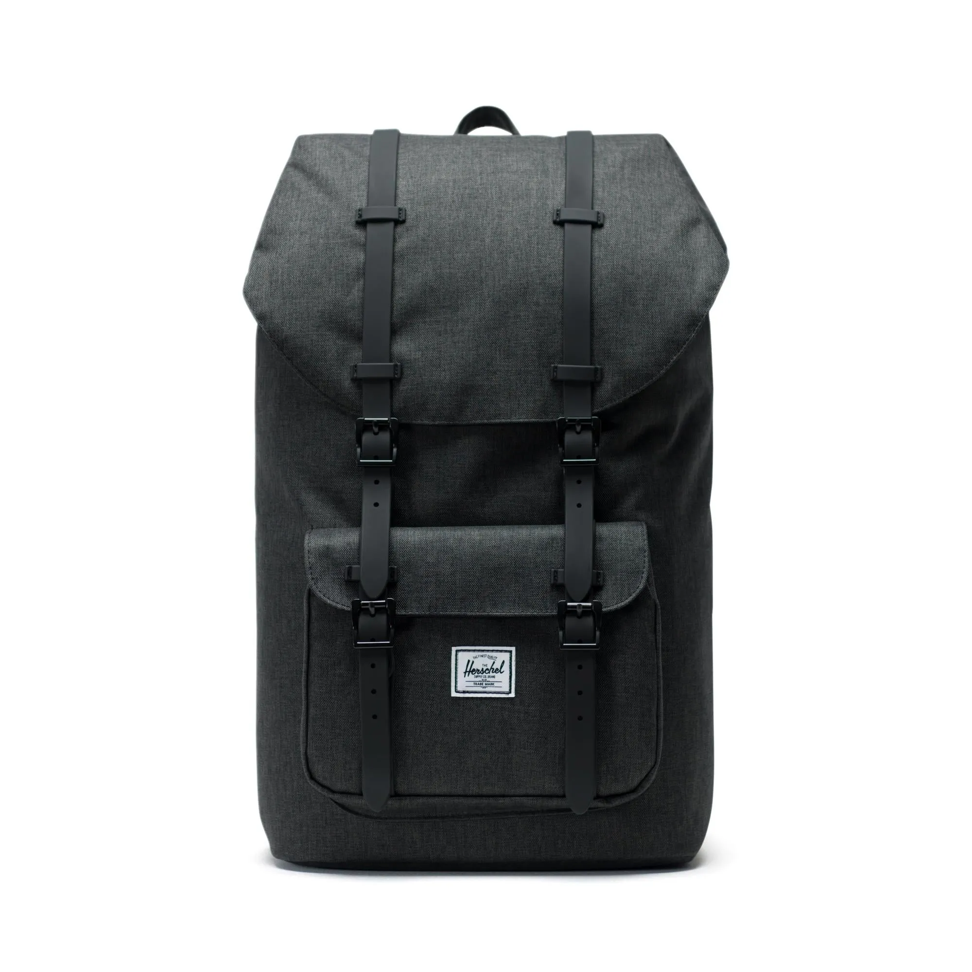 Mochila Herschel Little America Black Crosshatch/Black