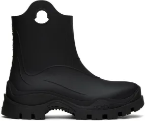 Moncler Black Misty Rain Boots