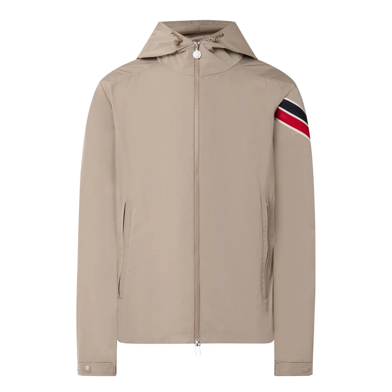 MONCLER Claut Lightweight Windbreaker Jacket - Beige