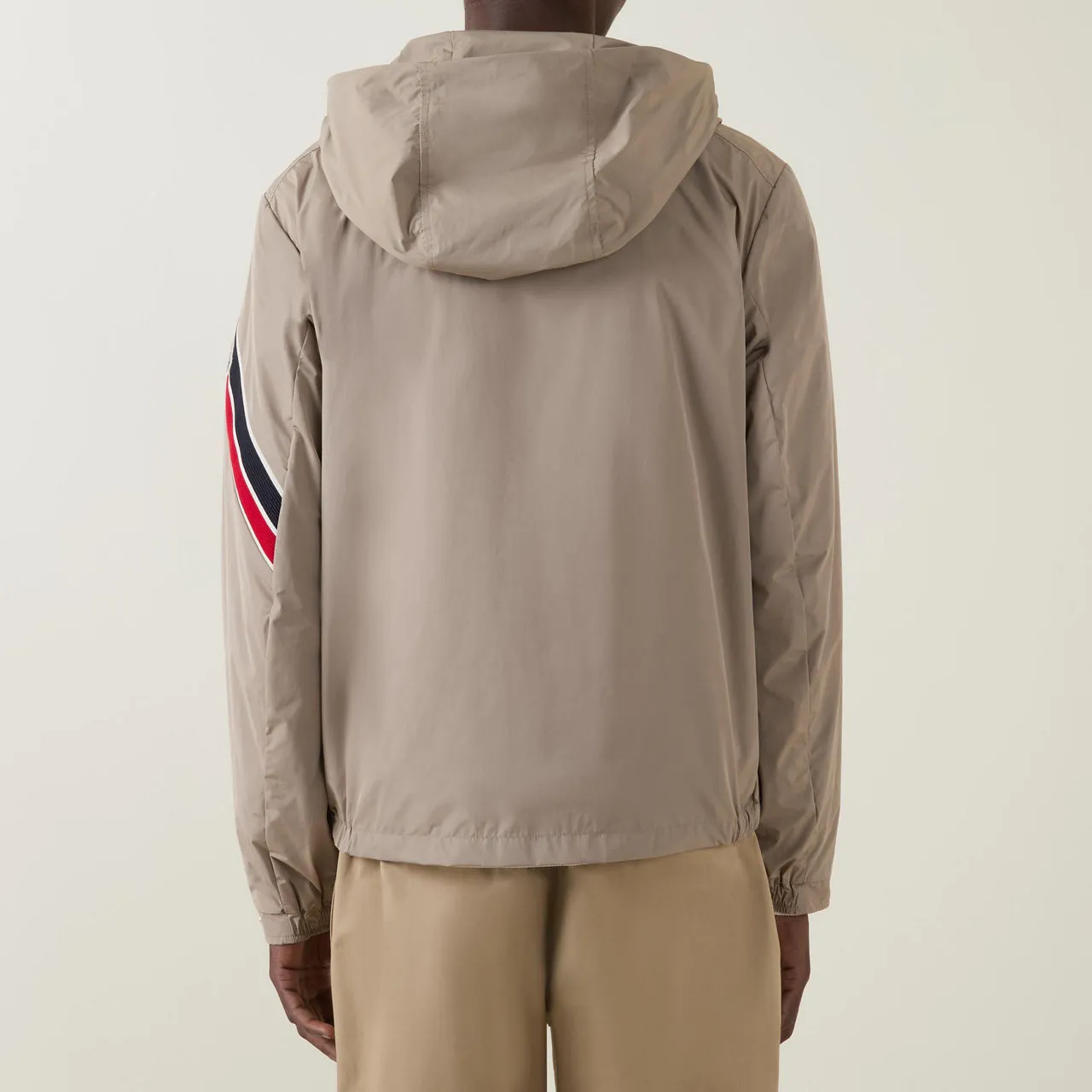 MONCLER Claut Lightweight Windbreaker Jacket - Beige