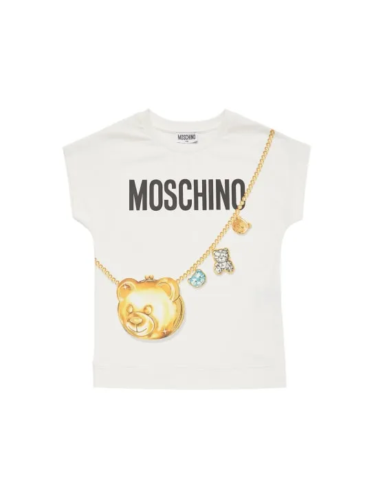 Moschino   Cotton jersey t-shirt & leggings 