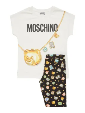 Moschino   Cotton jersey t-shirt & leggings 