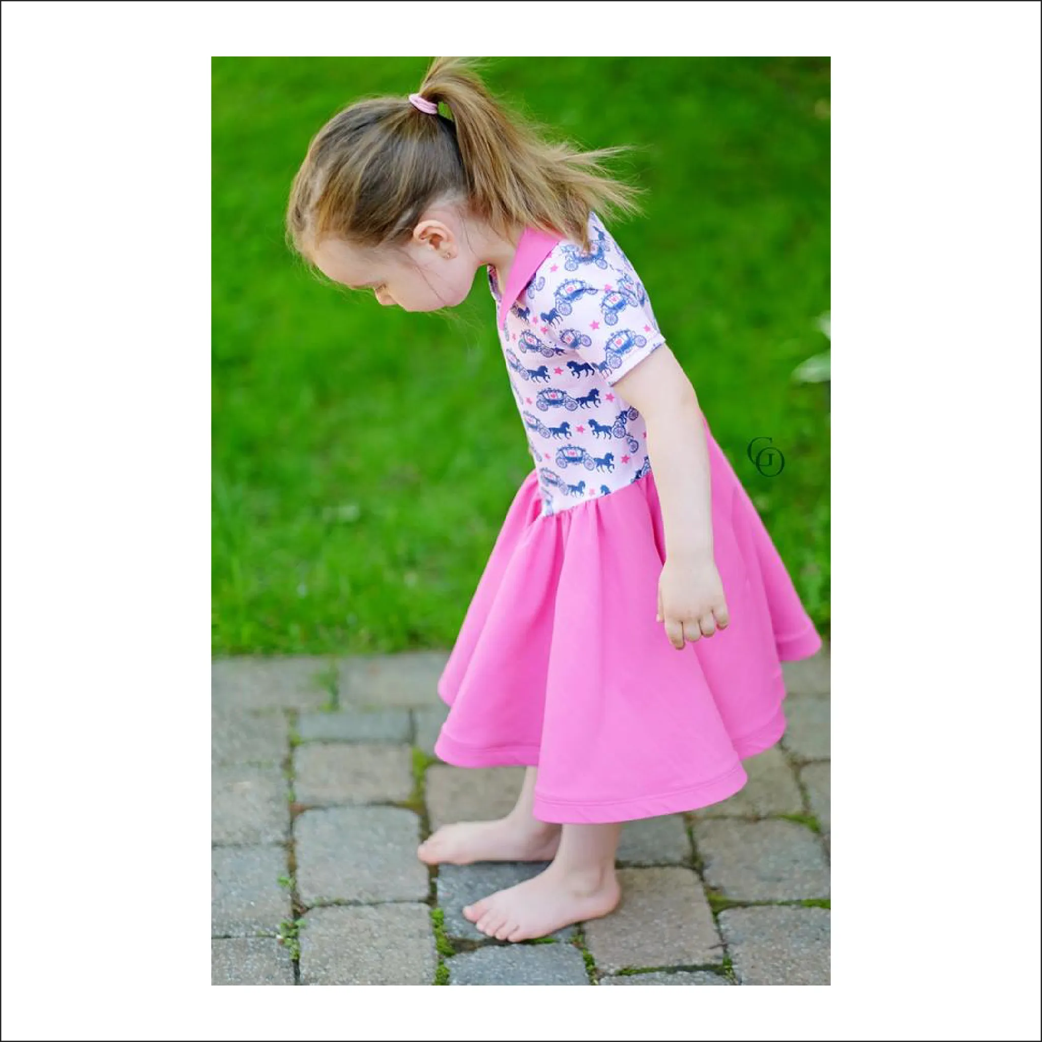 Never Never Land Dress | Child Sizes 2T-10 | Beginner Level Sewing Pattern