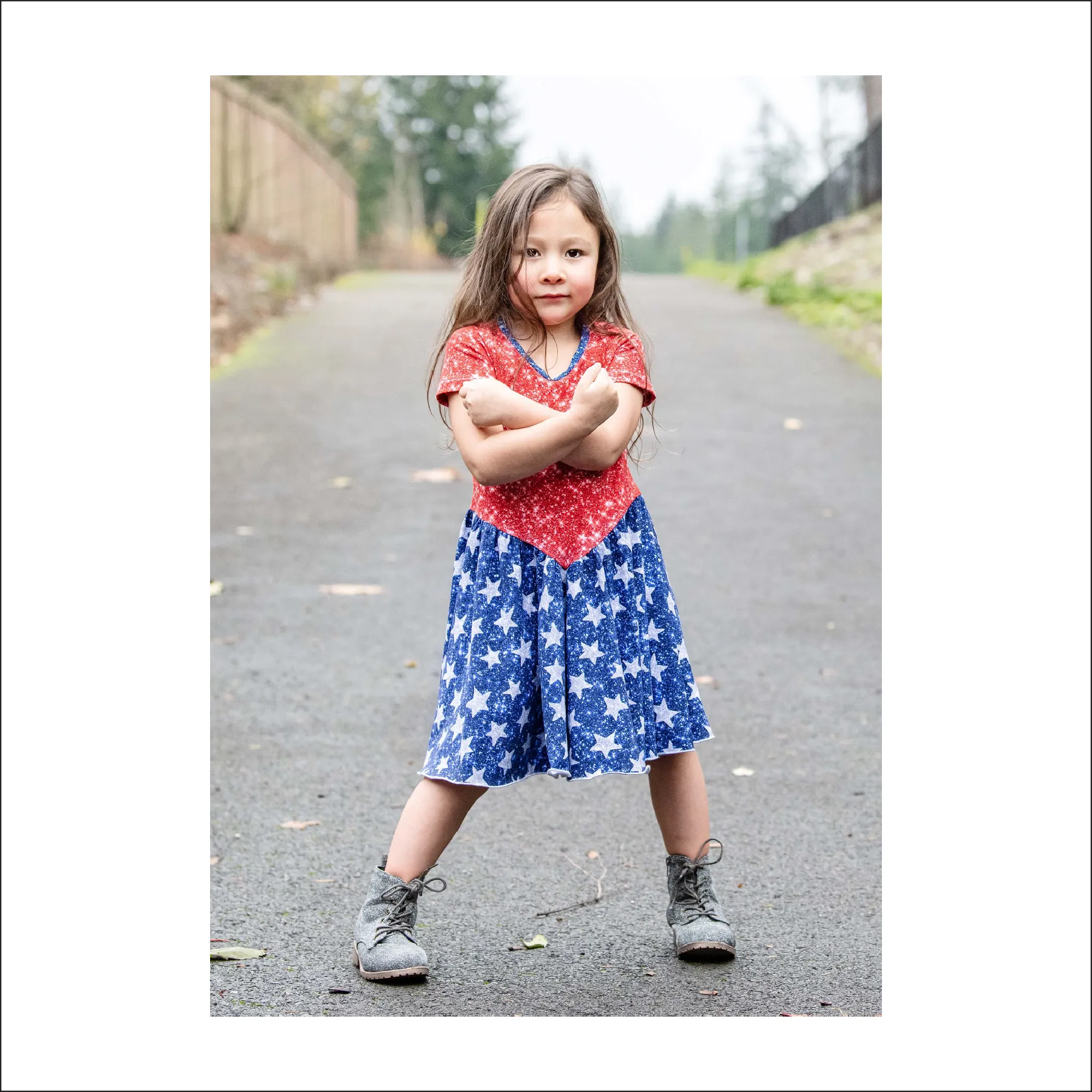 Never Never Land Dress | Child Sizes 2T-10 | Beginner Level Sewing Pattern