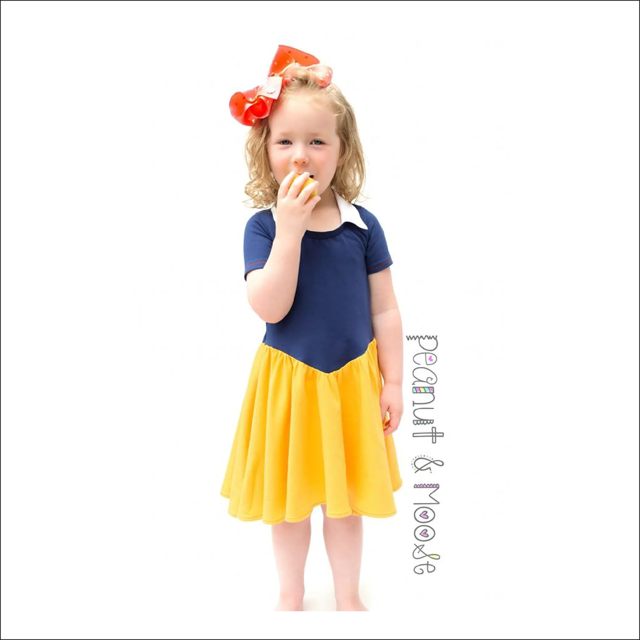 Never Never Land Dress | Child Sizes 2T-10 | Beginner Level Sewing Pattern