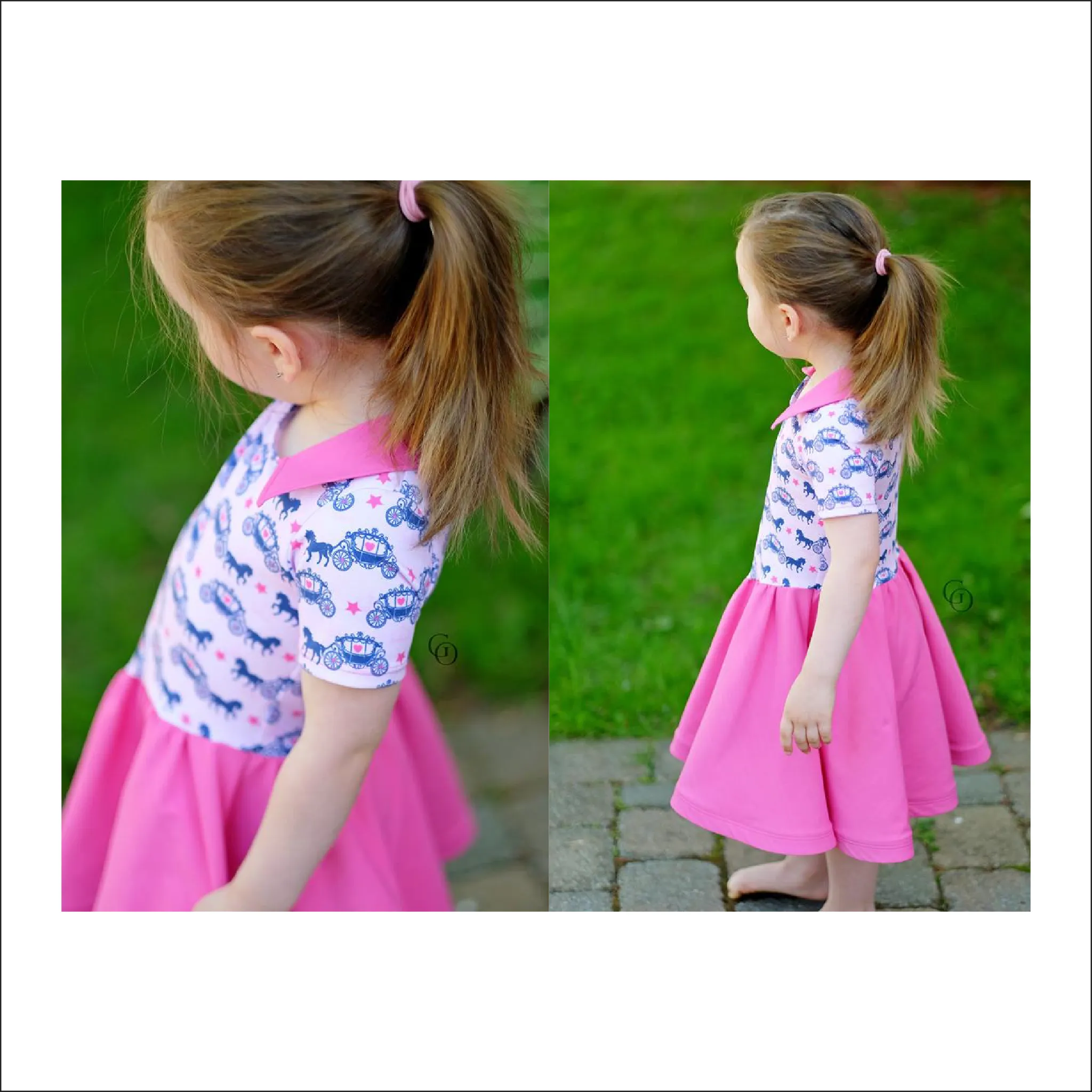 Never Never Land Dress | Child Sizes 2T-10 | Beginner Level Sewing Pattern