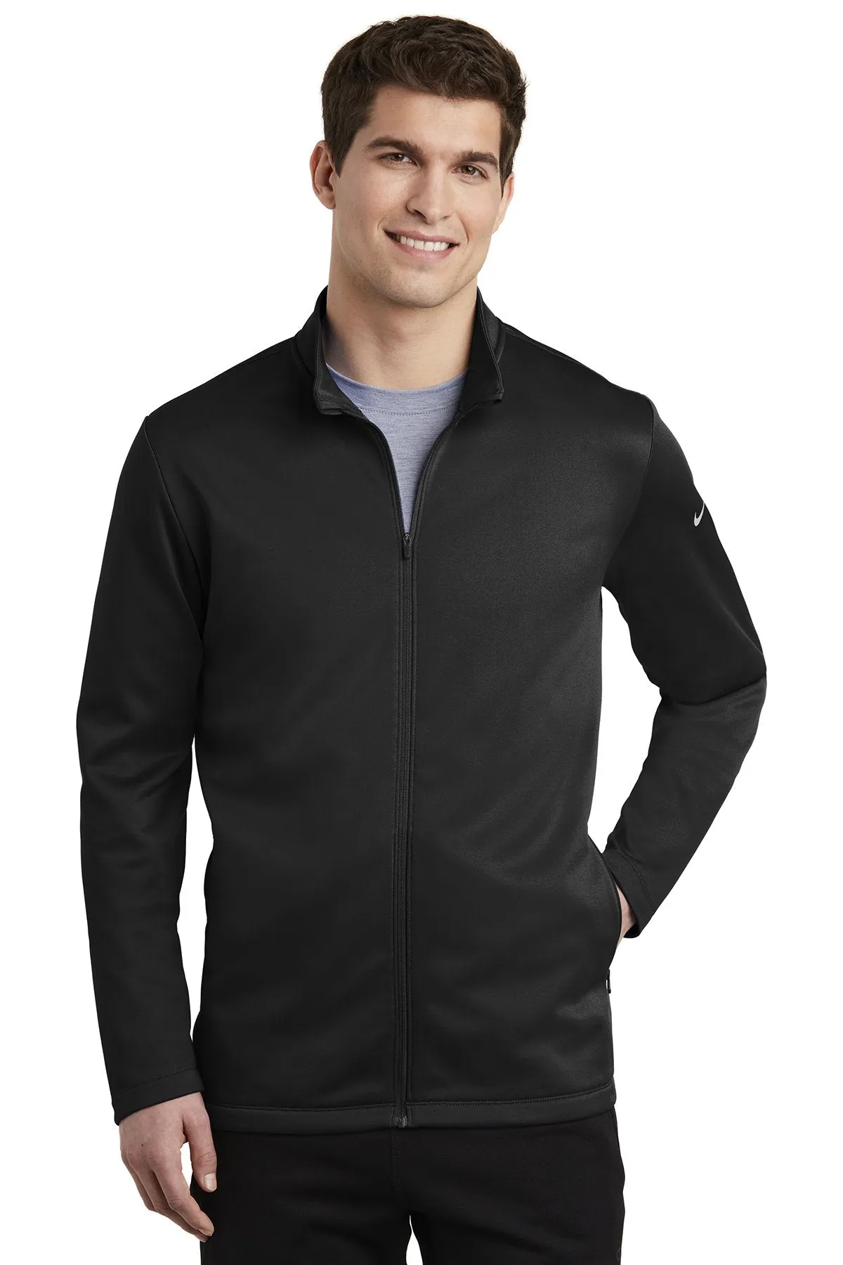 Nike ThermaFIT FullZip Fleece NKAH6418 Black