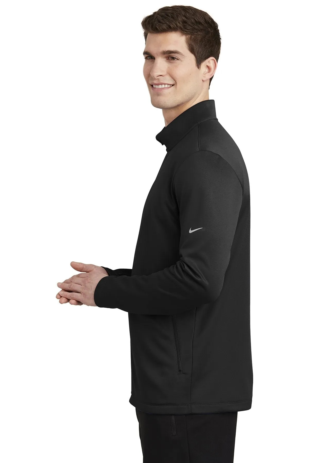 Nike ThermaFIT FullZip Fleece NKAH6418 Black