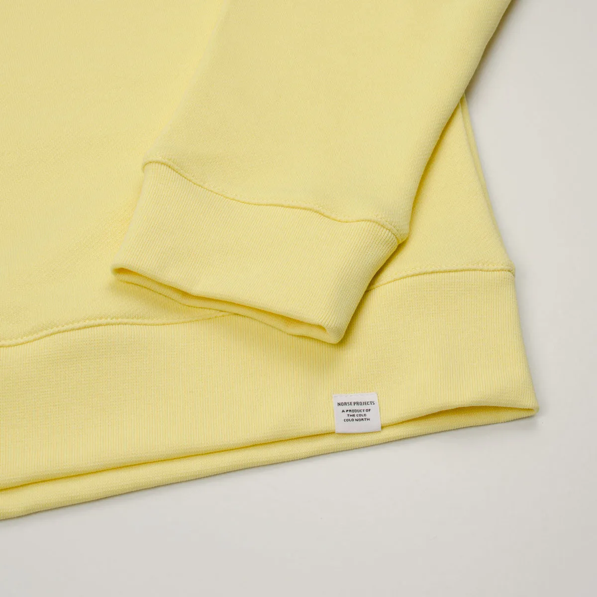 Norse Projects - Vagn Classic Sweatshirt - Light Yellow