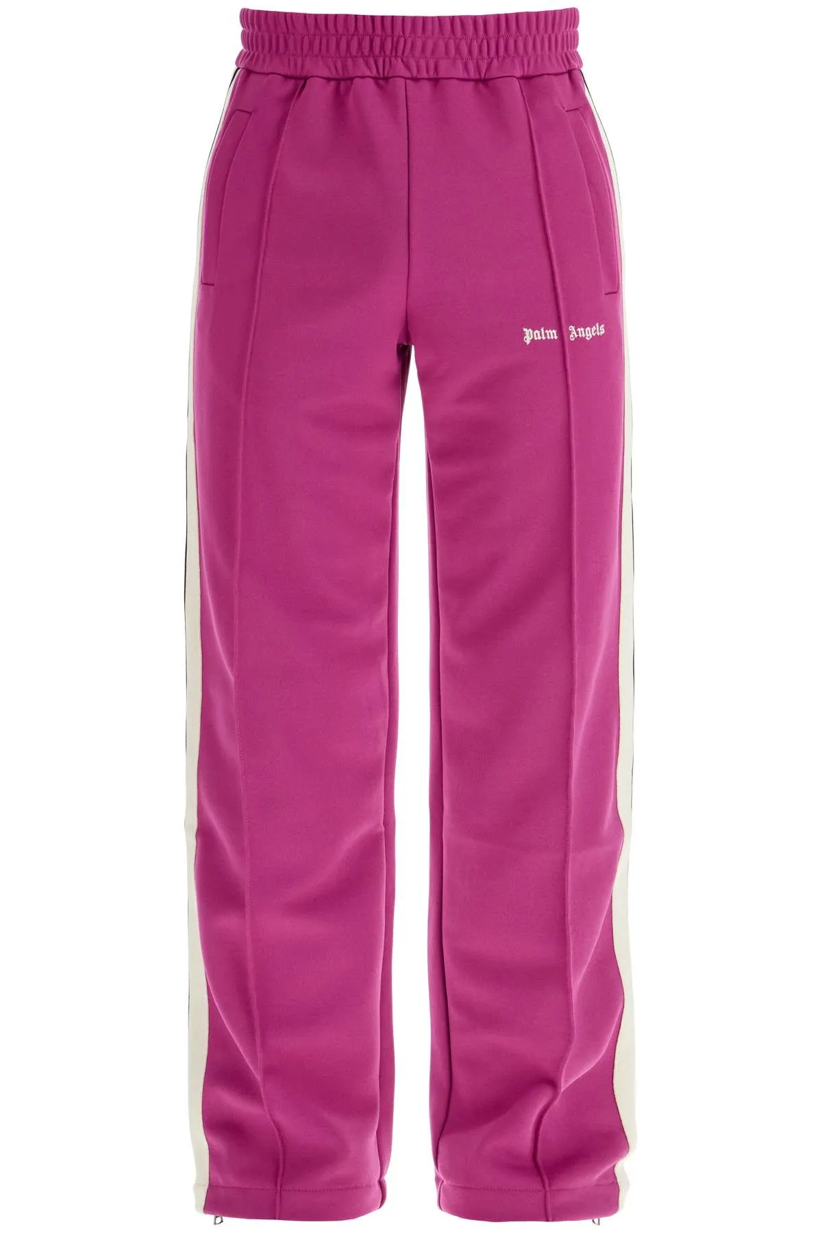 Palm Angels Contrast Band Joggers With Track In   Purple