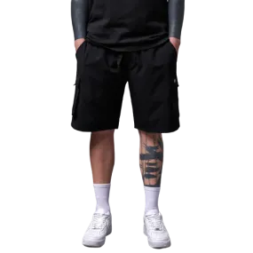 Pantaloncini Techno Cargo Nero