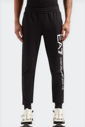 PANTALONI JOGGERS SLIM LOGO SERIES NERI