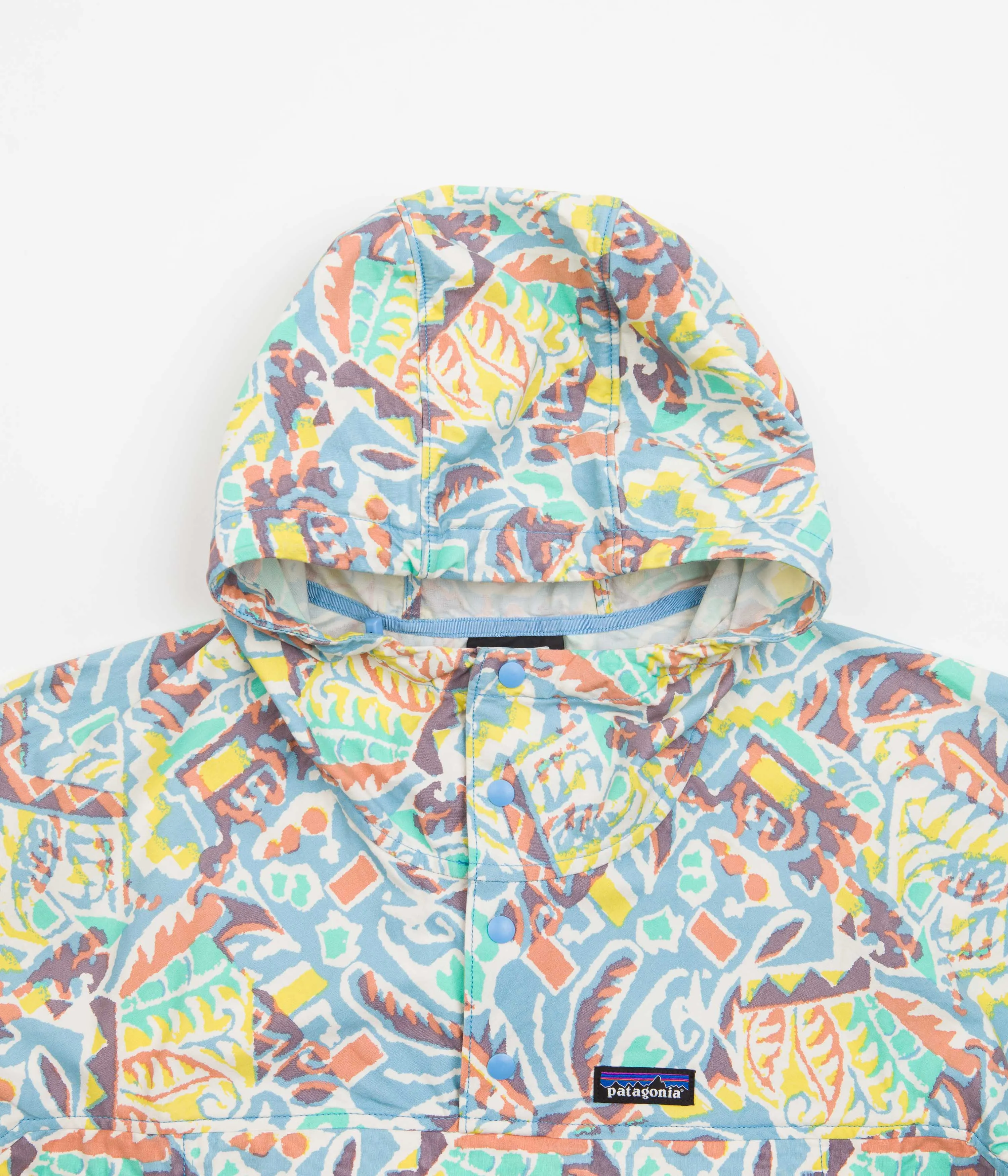 Patagonia Funhoggers Anorak - Thriving Planet: Lago Blue