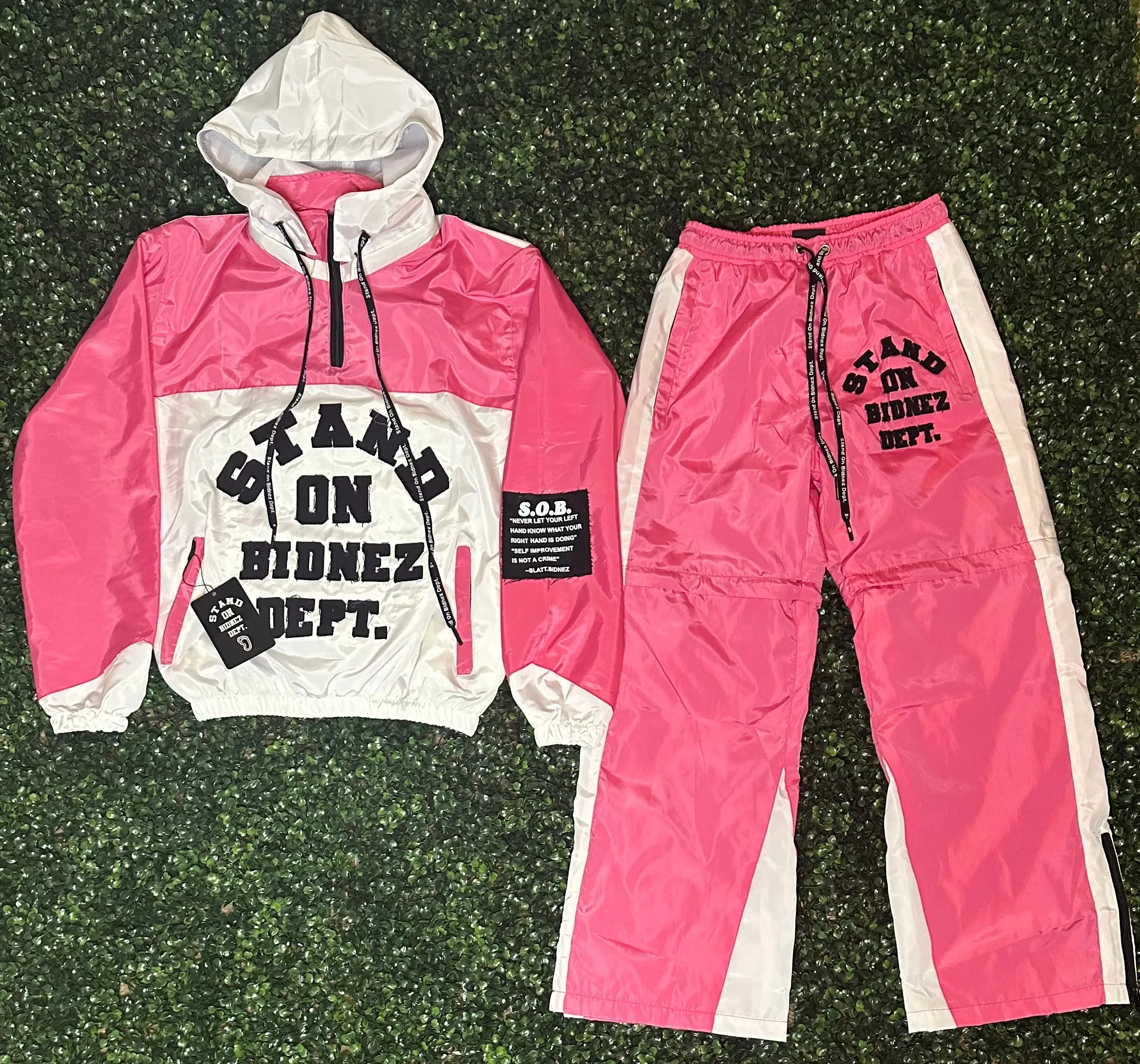 PINK 2 n 1 WINDBREAKER SET