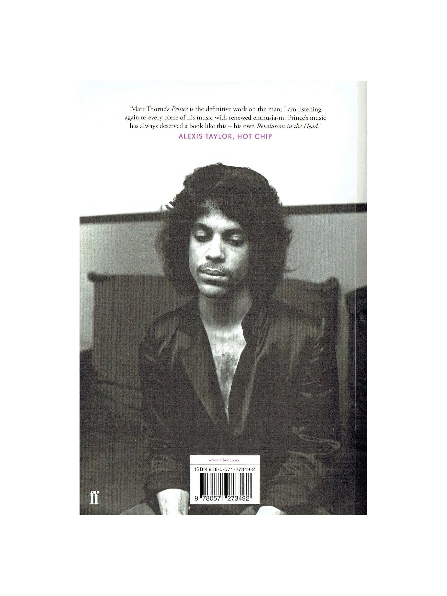 Prince – By Matt Thorne Paperback Softback Book 608 Pages Brand New 1st Edition