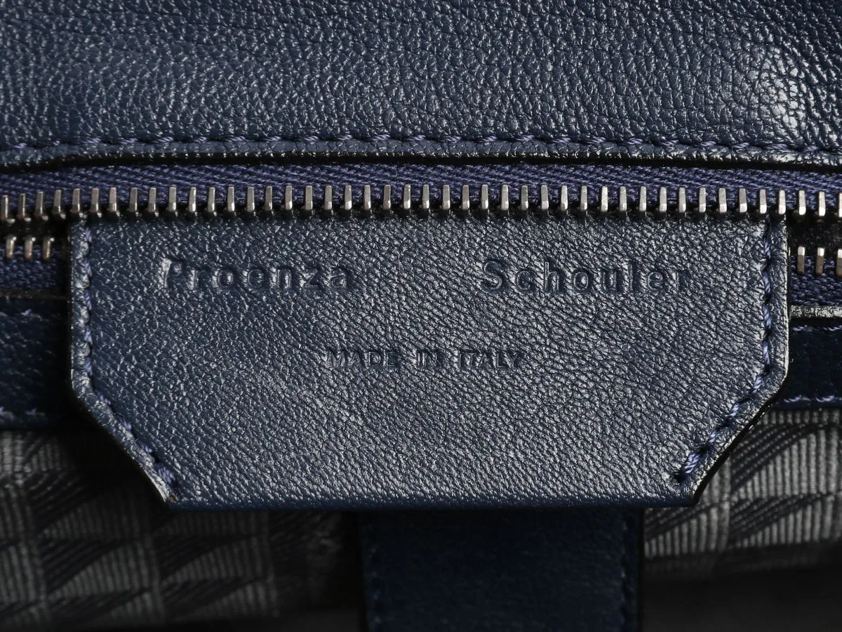 Proenza Schouler Medium Midnight Fringe Lux PS1