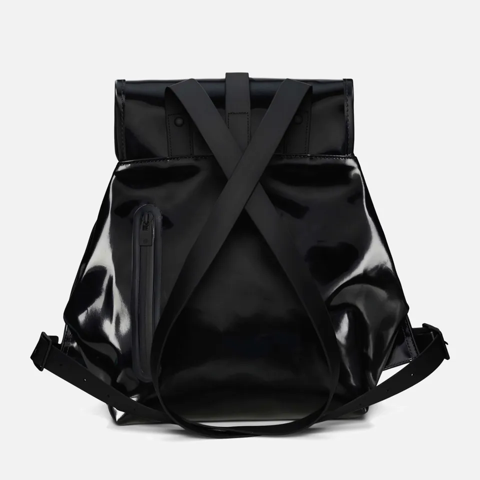 Rains W3 Matte Shell Bucket Backpack