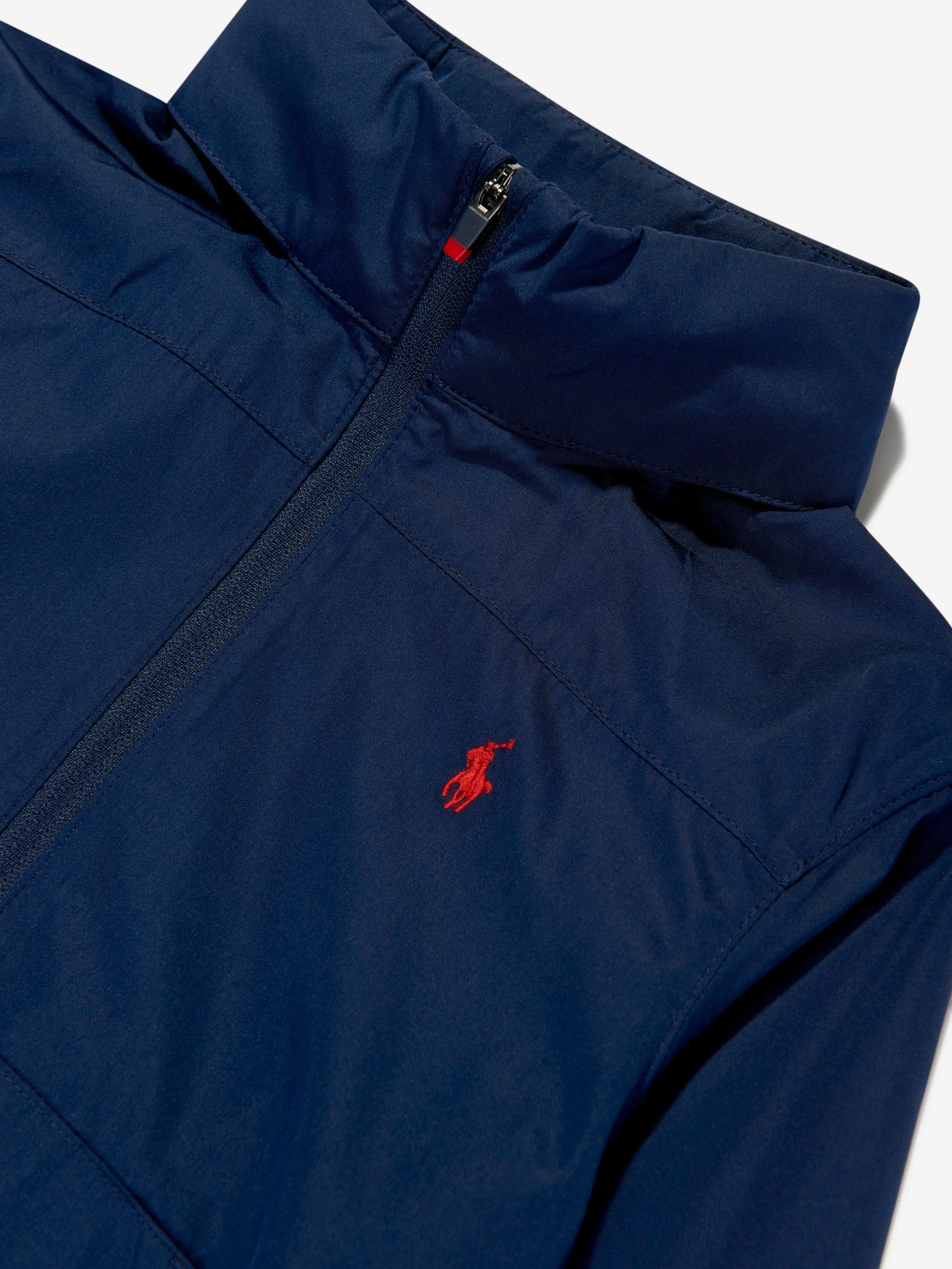 Ralph Lauren Boys Hooded Windbreaker in Navy