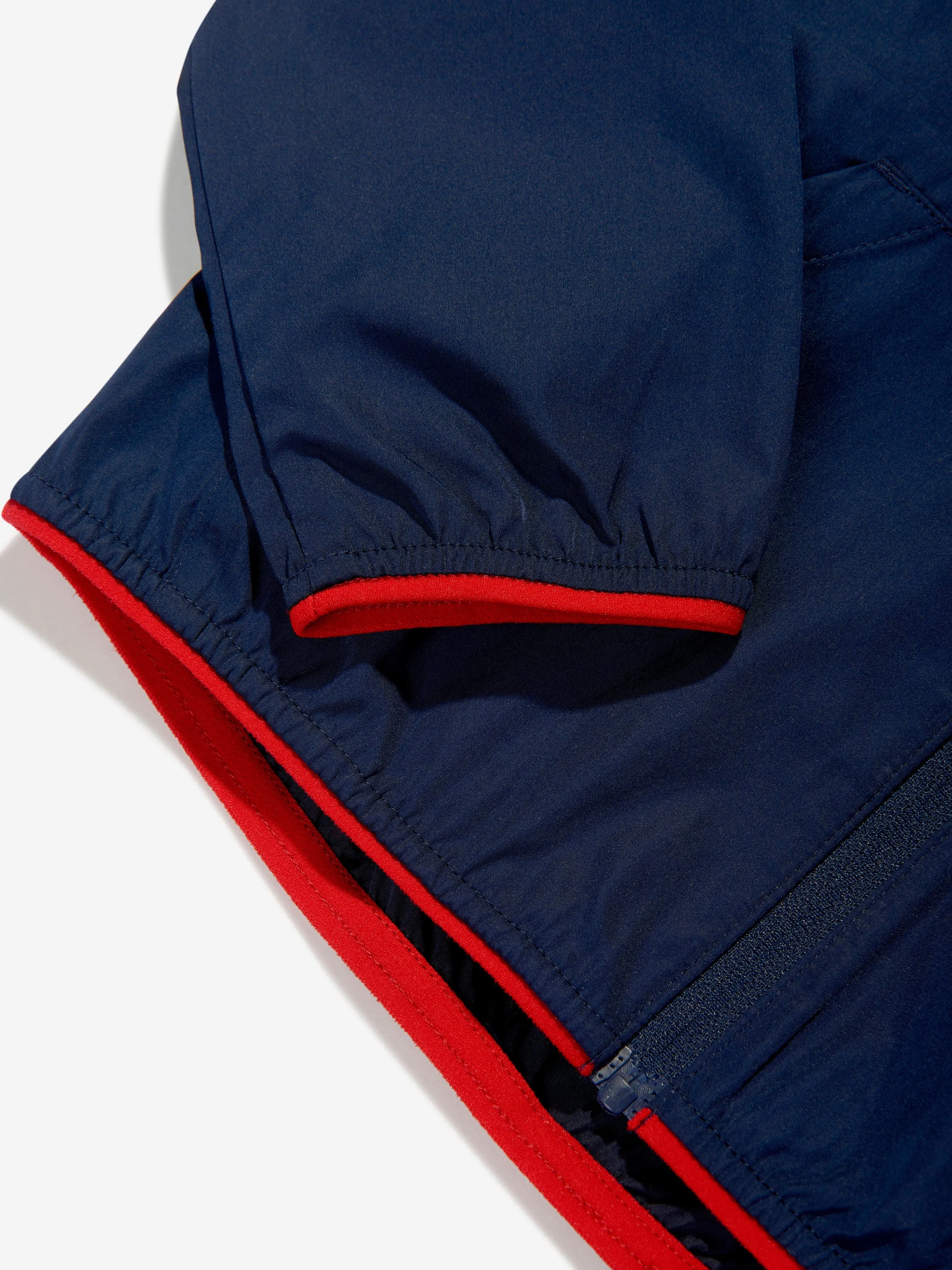 Ralph Lauren Boys Hooded Windbreaker in Navy