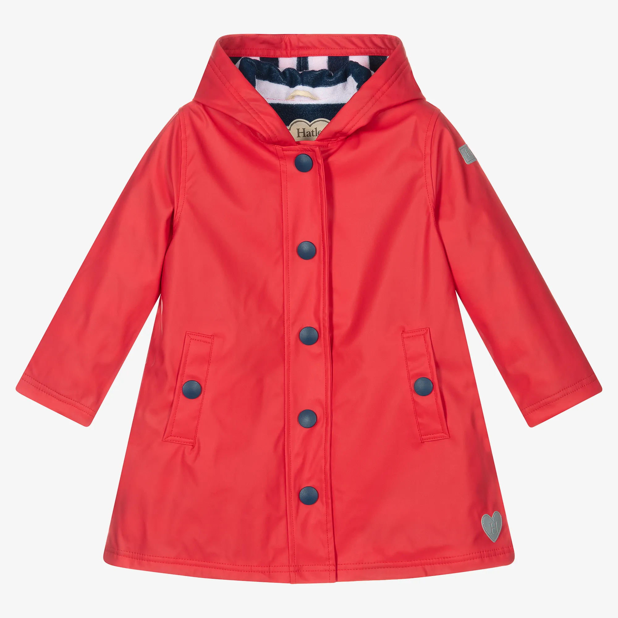 Red Hooded Raincoat