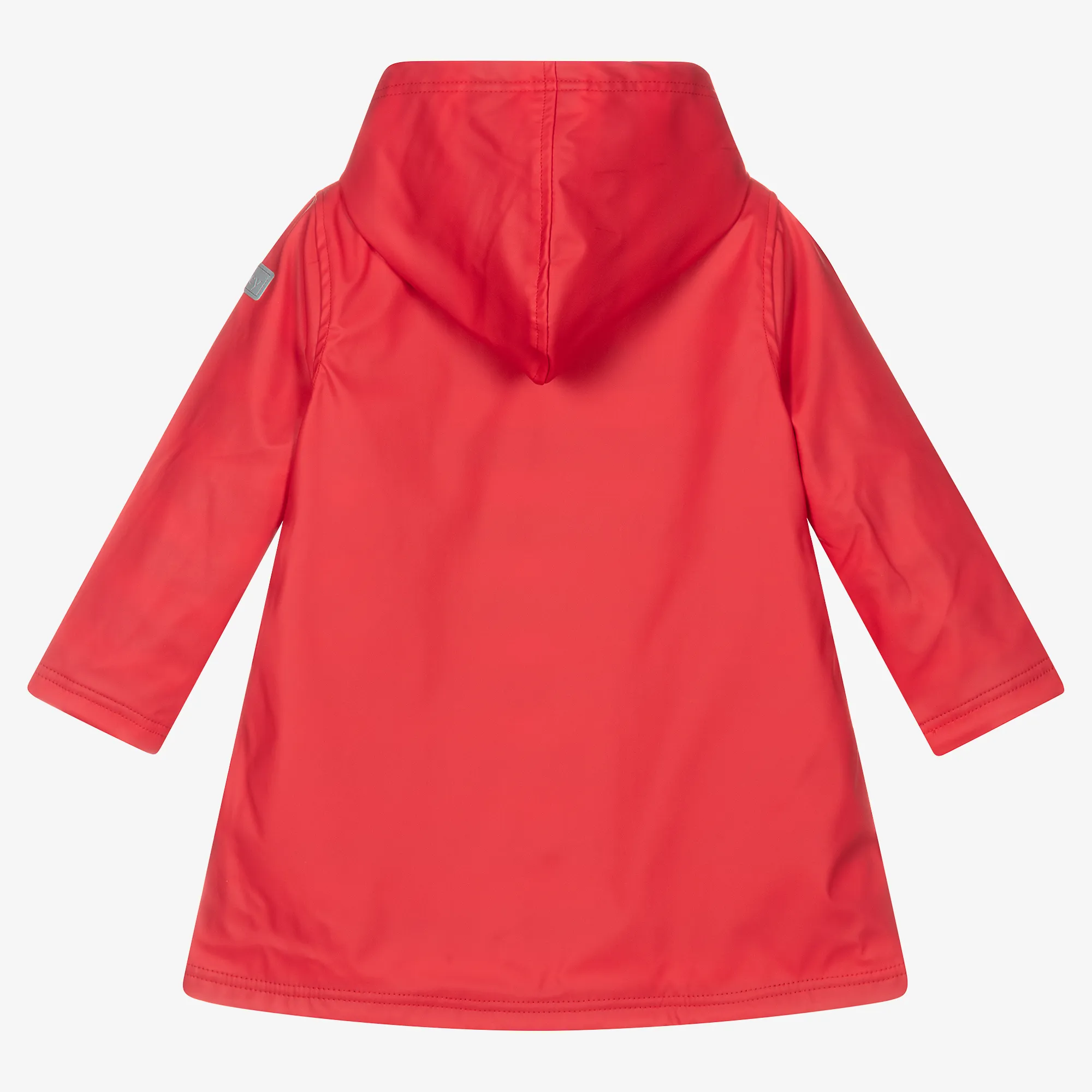 Red Hooded Raincoat