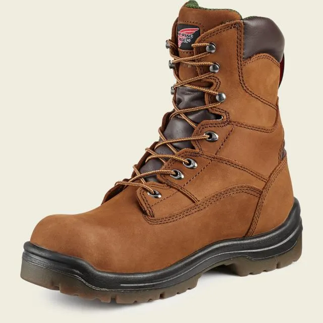 Red Wing Mens 2280 8” inch Composite King Toe Waterproof Work Boot- Waxed Tan Leather