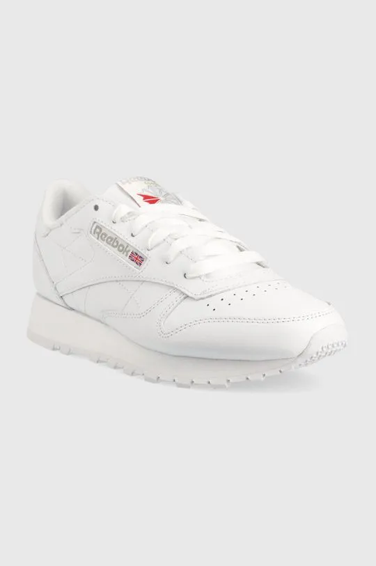 Reebok Classic leather sneakers GY0953 white color