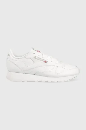 Reebok Classic leather sneakers GY0953 white color