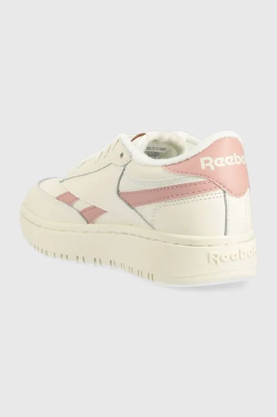 Reebok Classic sneakers Club C Double Raven beige color