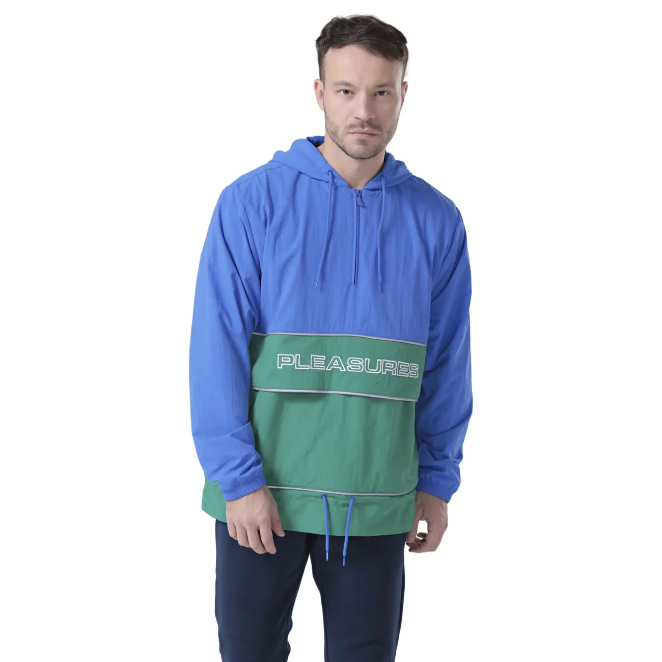 Reebok Classics V Pleasures Anorak Blue Green FH9299