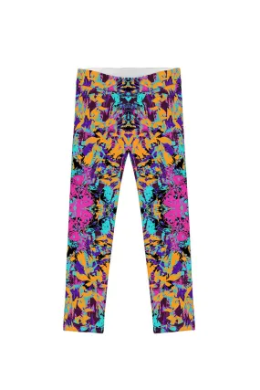 Reflection Lucy Colorful Printed Cute Trendy Fall Leggings - Girls