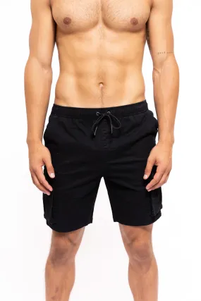 Rusty USA Studio Cargo 18 Elastic Walkshort Charcoal