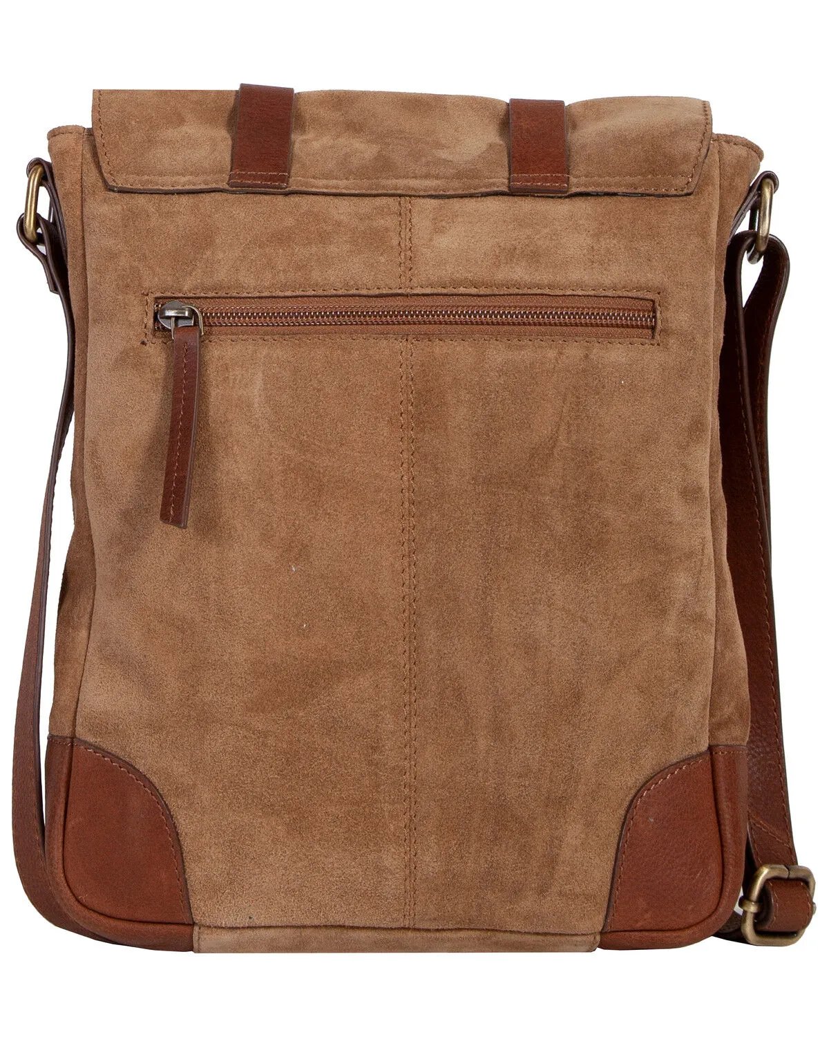 Scully Suede Messenger Bag