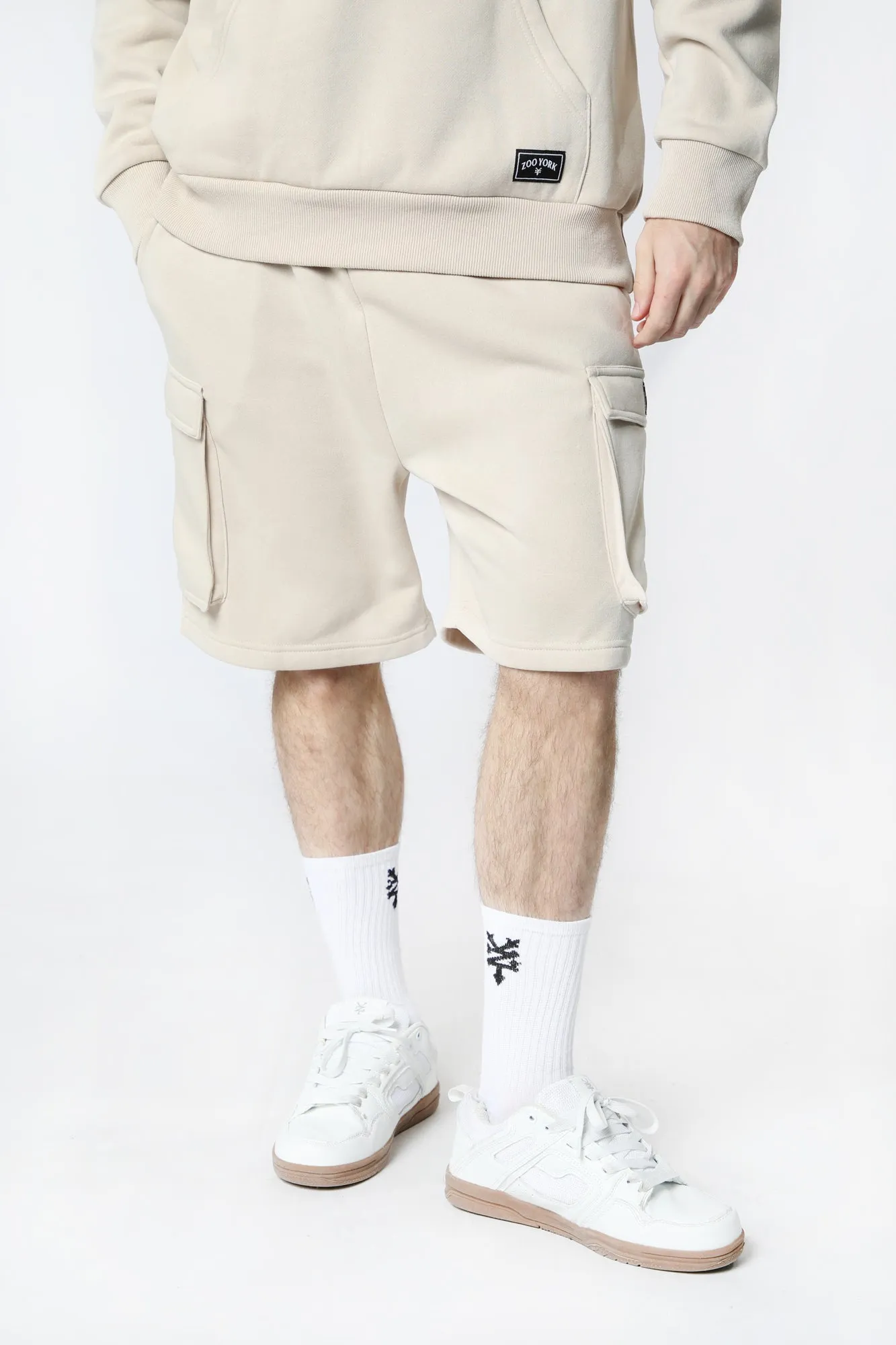 Short Cargo En Molleton Zoo York Homme