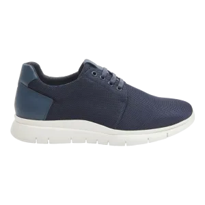 Sneakers da uomo in tessuto blu Cod: 09I1