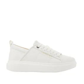 Sneakers Eco-Wembley in pelle vegana bianca