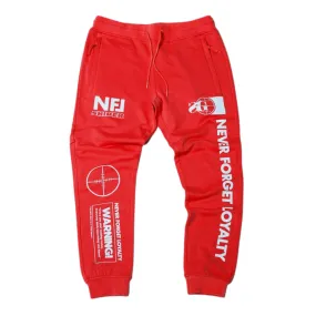 Sniper Gang NFL Joggers (Red)