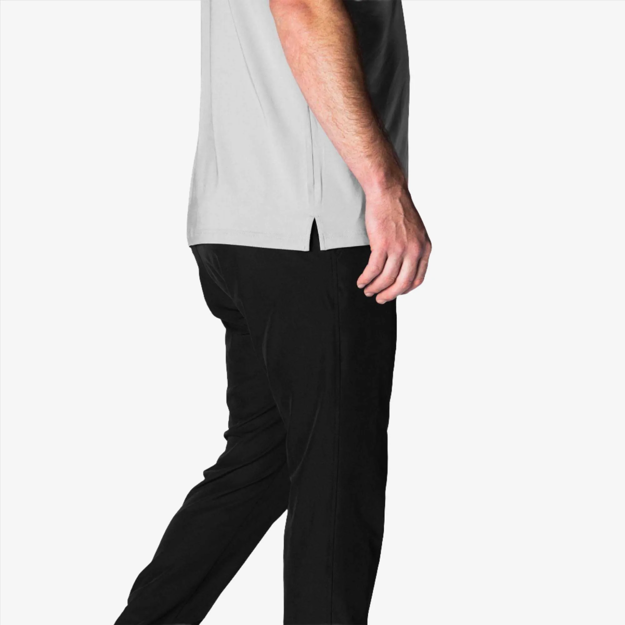 Soft Feel Golf Joggers in Black