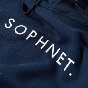 SOPHNET. Star Panel Pullover ParkaNavy