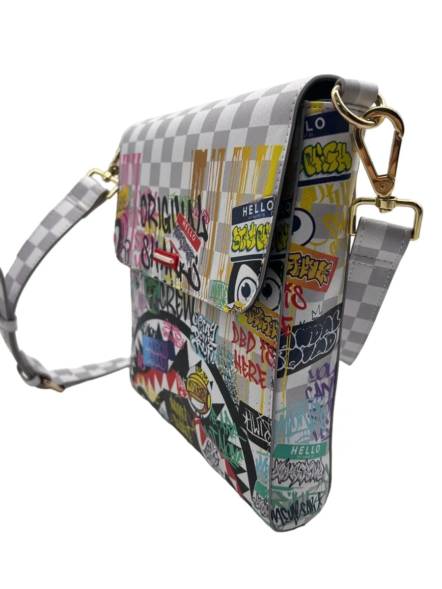 Sprayground Create Another Day Messenger Sling B6606