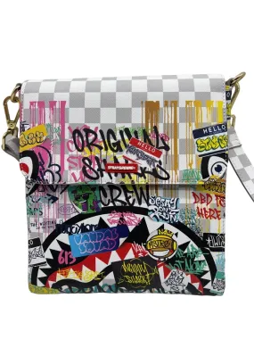 Sprayground Create Another Day Messenger Sling B6606