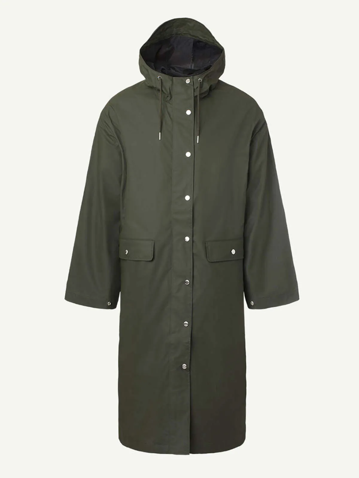 Stala Long Raincoat - Rosin