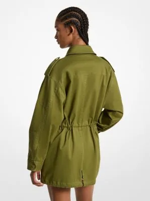 Stretch Organic Cotton Anorak