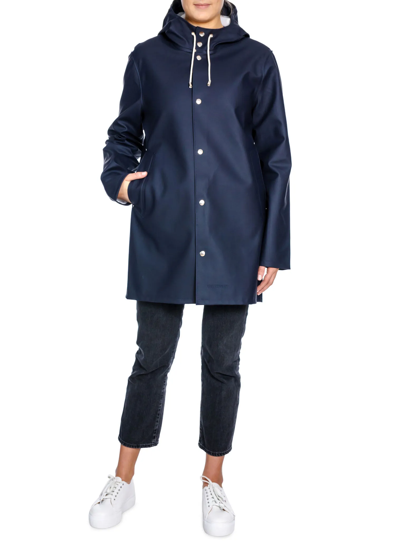 STUTTERHEIM RAINCOAT STOCKHOLM NAVY