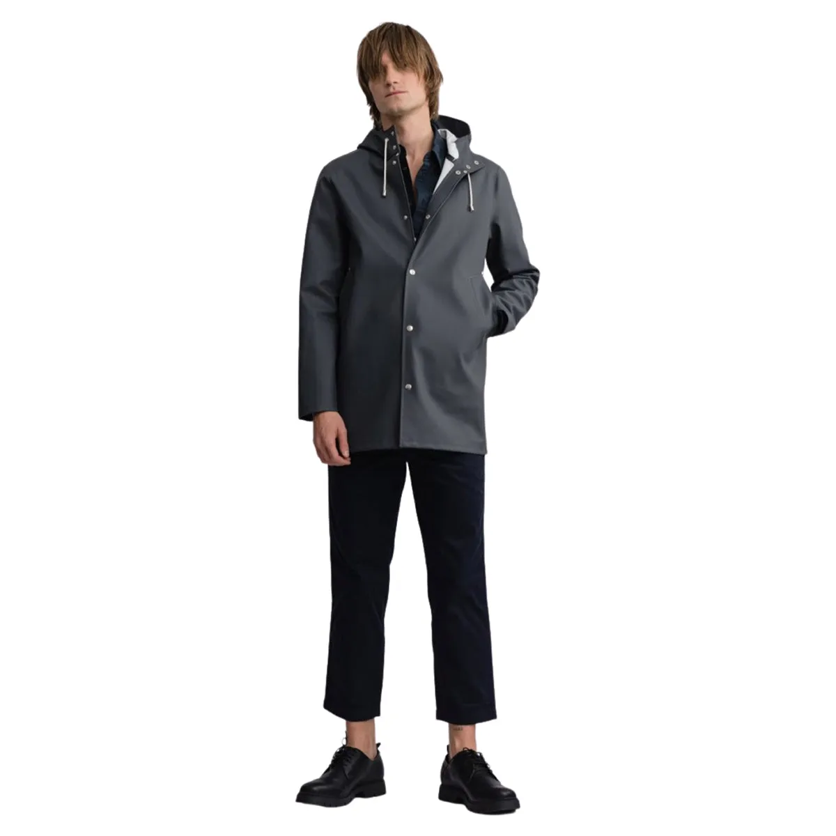 STUTTERHEIM STOCKHOLM JACKET CHARCOAL