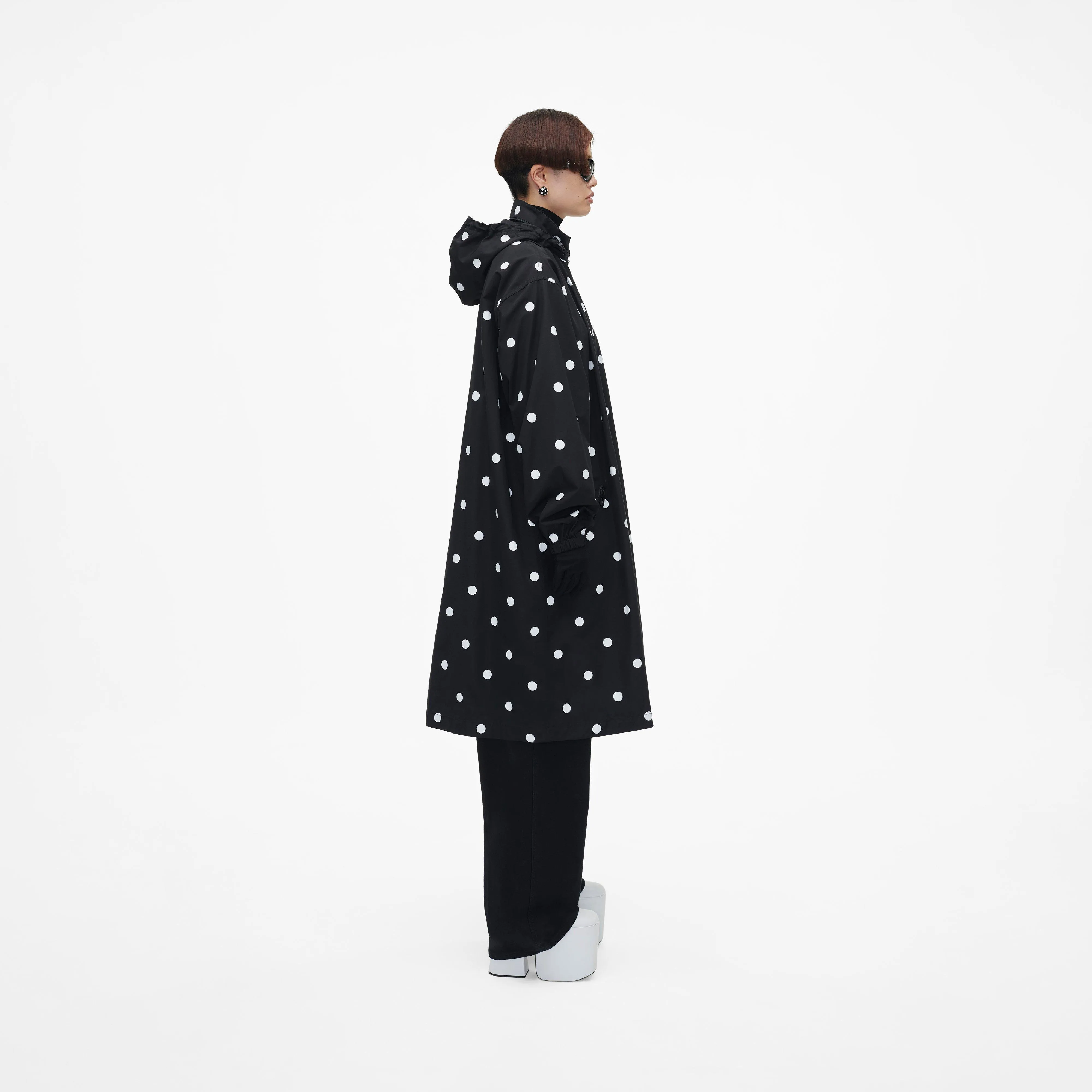 The Spots Long Windbreaker